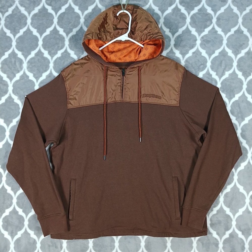 Blizzard Entertainment Hearthstone Hoodie Size L Brown  Gaming Fleece Zip Pocket
